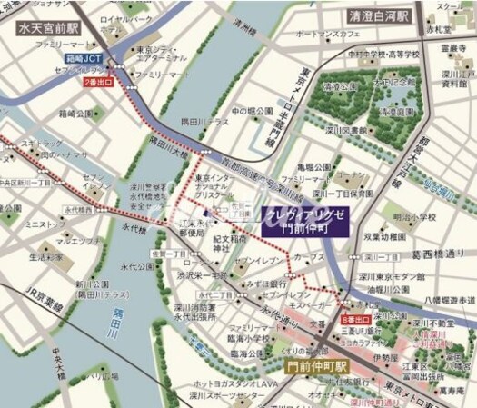 レジディア門前仲町プレイスの物件内観写真